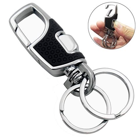 mens designer key rings|coolest keychains for men.